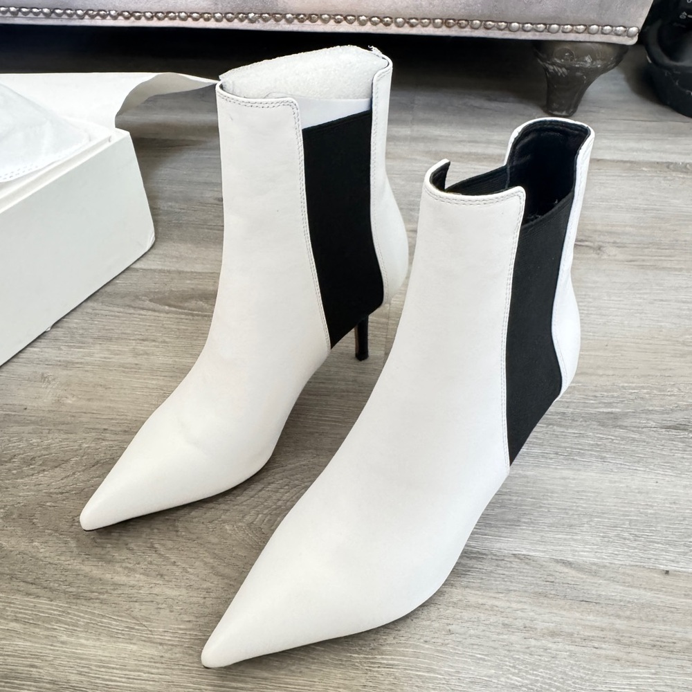 Celine Reserved Monochrome Heeled Boots